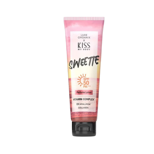Luxe Organix X Kiss My Body Sweetie Perfume Lotion SPF 50 PA+++ – 200g