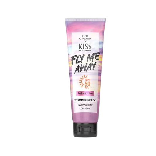 Luxe Organix X Kiss My Body Fly Me Away Perfume Lotion Spf 50 Pa+++ 200G