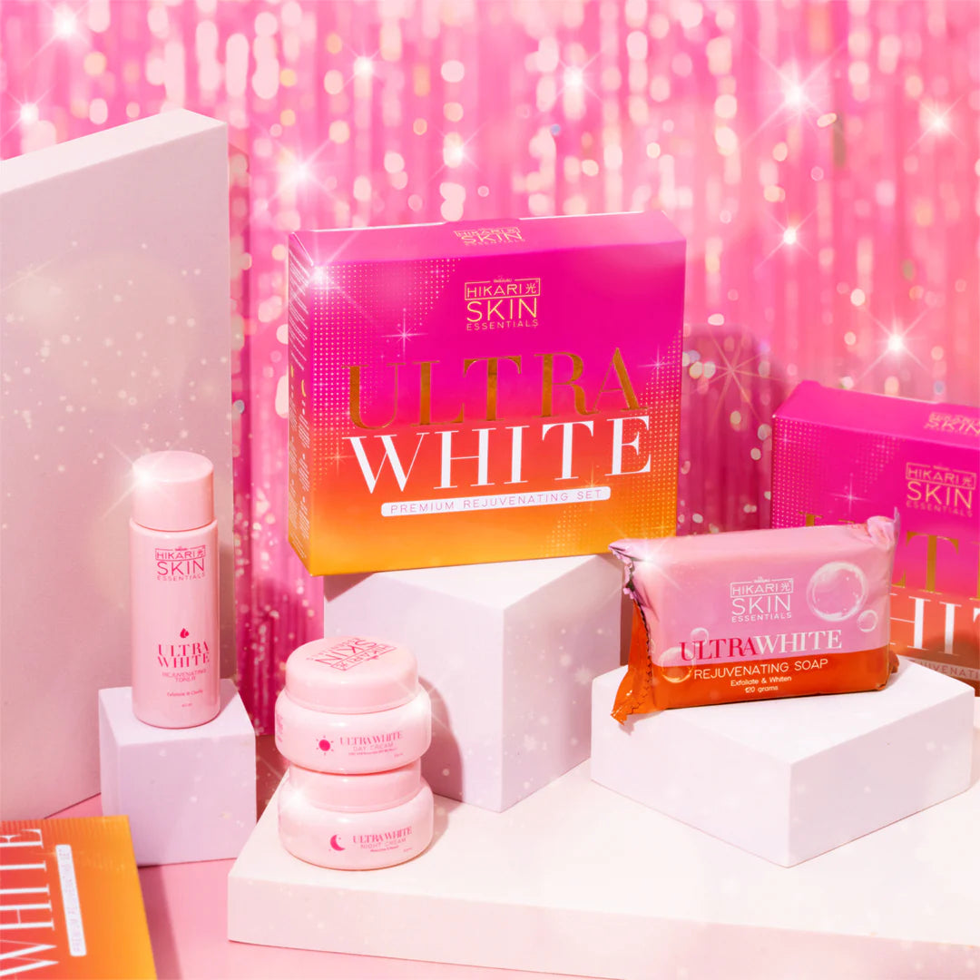 Beauty&U Hikari Skin Essentials Ultra White Premium Rejuvenating Set