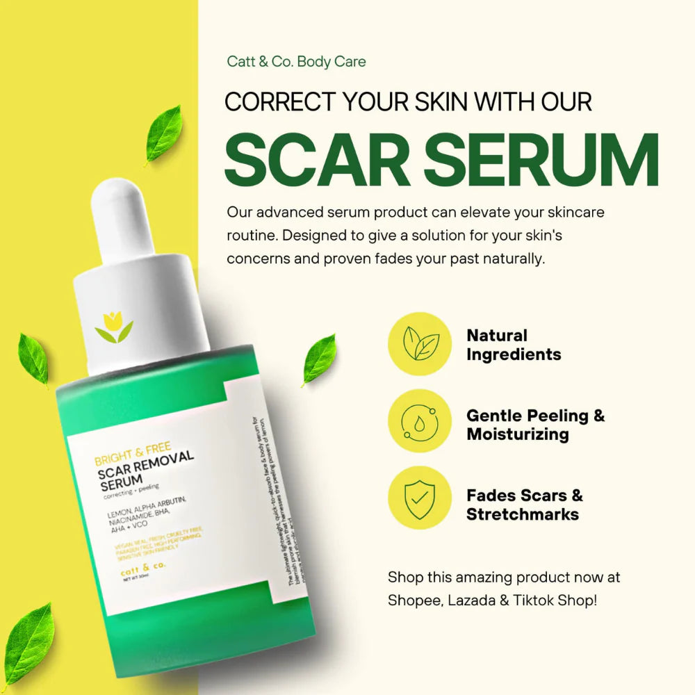 Catt & Co. Bright & Free Scar Removal Serum