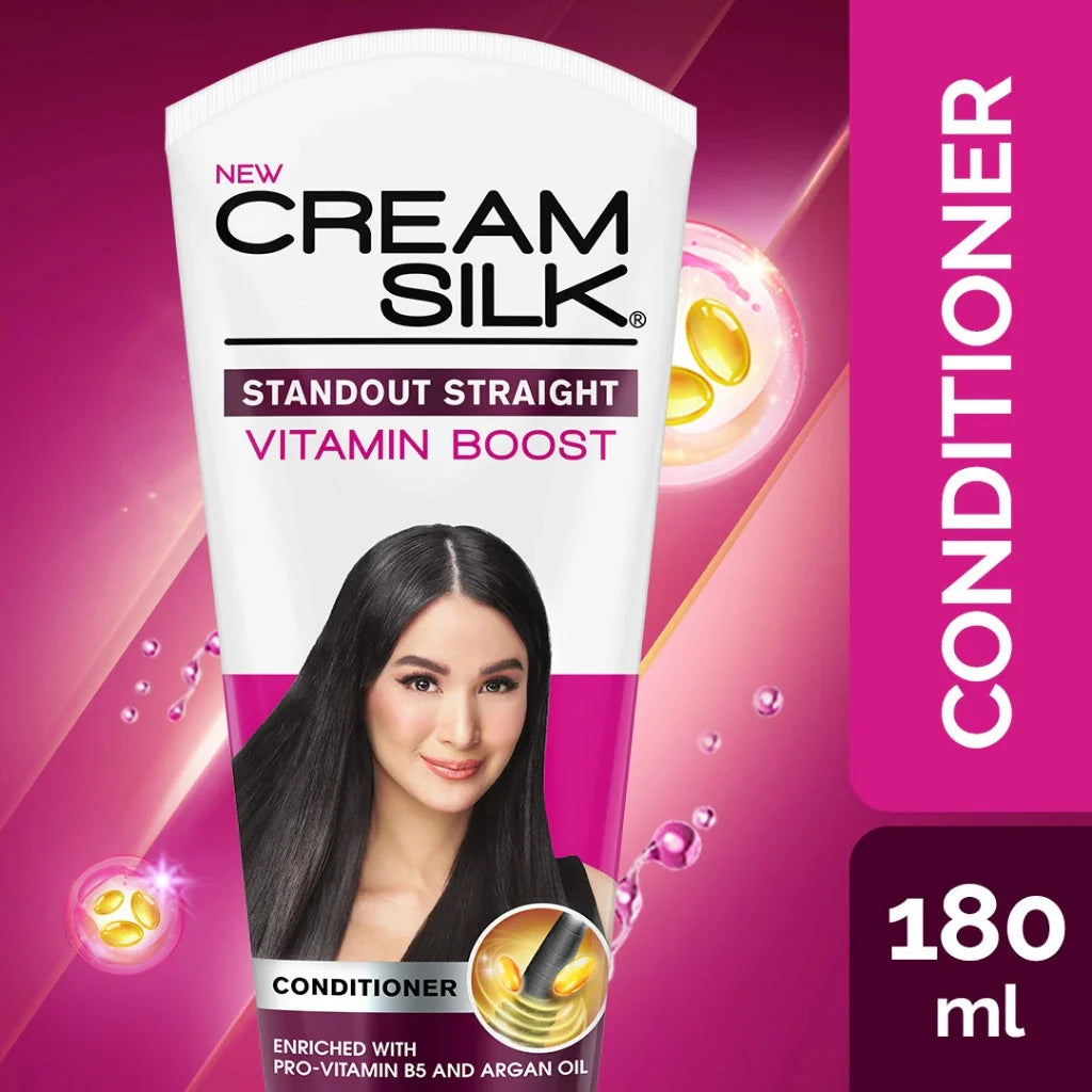 Cream Silk Standout Straight Vitamin Boost Conditioner 180ml