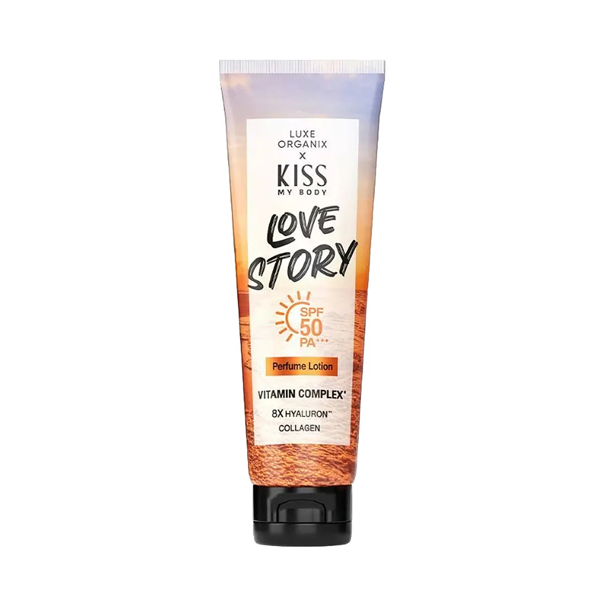 Luxe Organix X Kiss My Body Love Story Perfume Lotion Spf 50 Pa+++ 200G