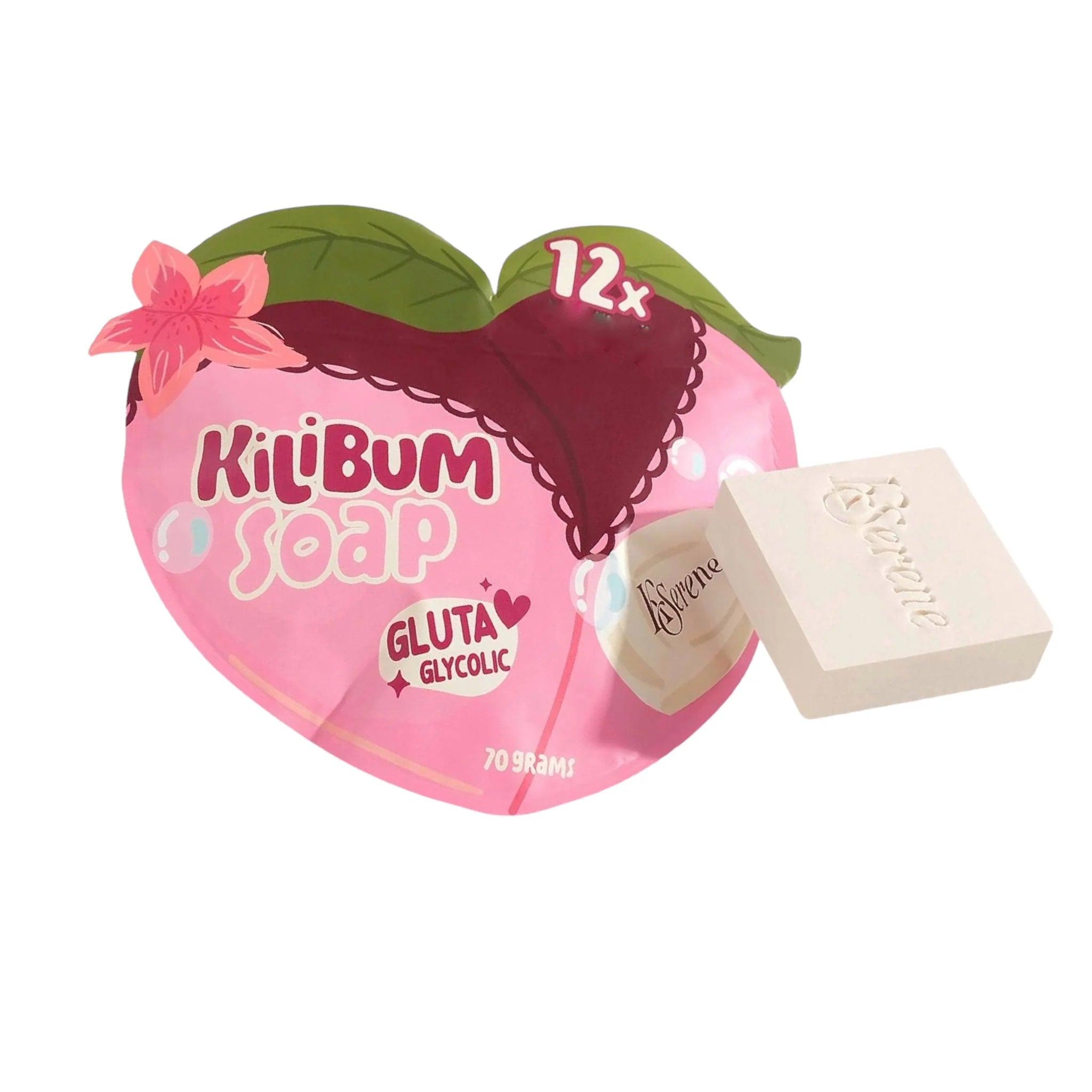 KSerene KiliBum Gluta Glycolic Whitening Soap – Underarm & Bum Care