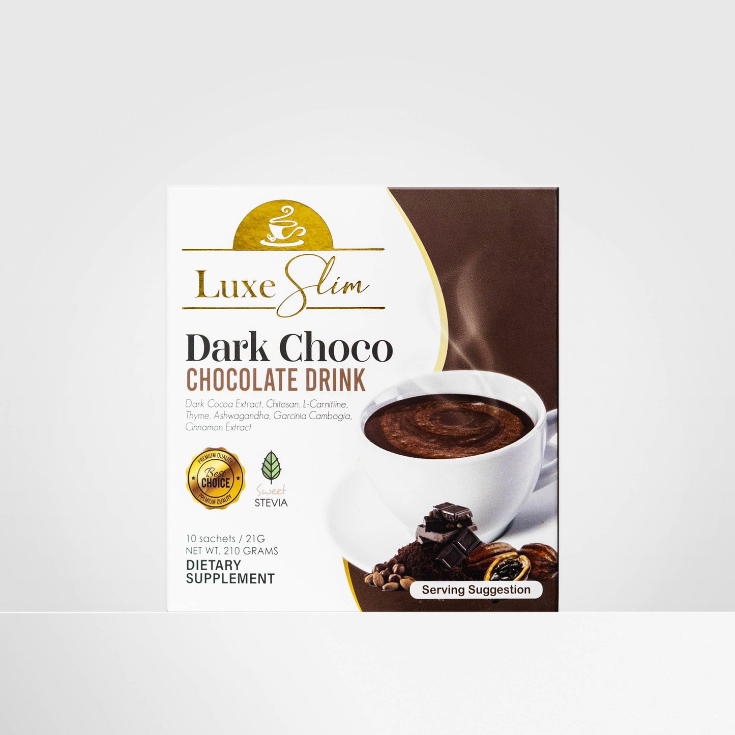 Luxe Slim Dark Choco Chocolate Drink