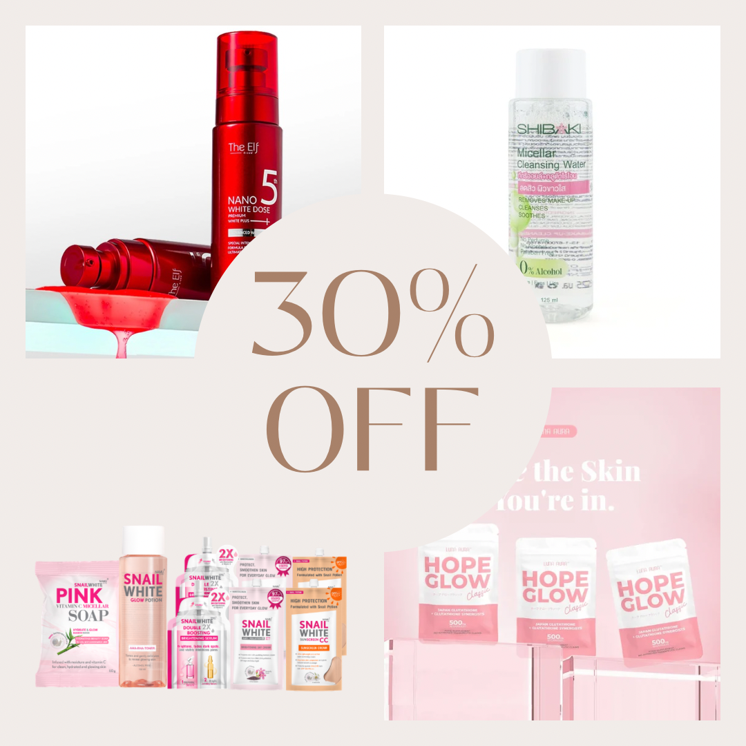 Items @ 30% OFF