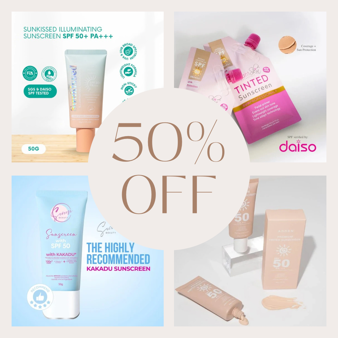 Items @ 50% OFF