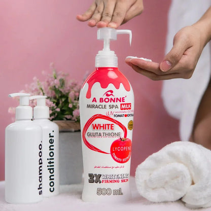 A Bonne Miracle Spa Milk Lotion With Tomato Extract 500ml