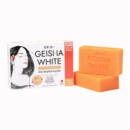 GEISHA WHITE
Geisha White Intense Bar 65g x 2
