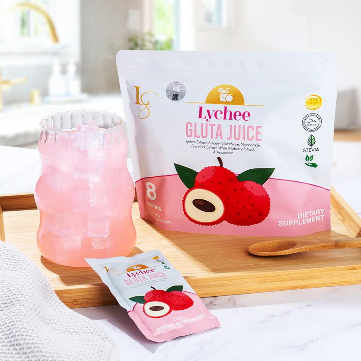 Luxe Slim Lychee Gluta Juice