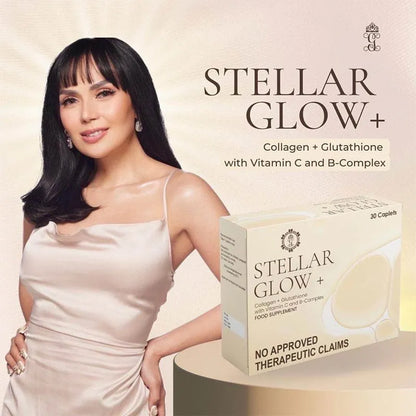 Stellar Glow + Collagen + Glutathione with Vitamin C and B-Complex Food Supplement