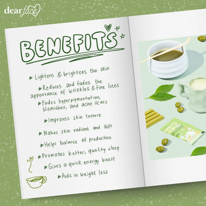 Dear Face Beauty Milk Premium Japanese Matcha Latte