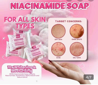 BMRS Niacinamide Soap 3 pcs