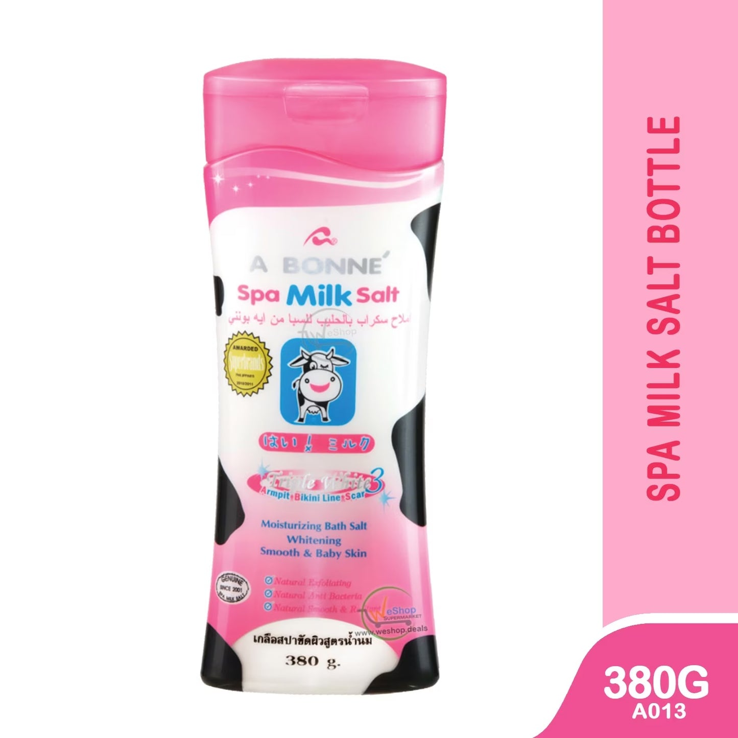 A Bonne Milk Salt Spa Bottle 380g