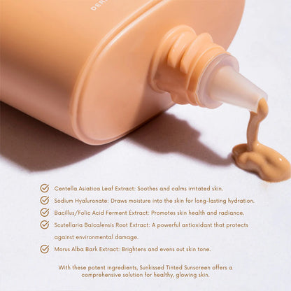 Barefaced Sunkissed Tinted Sunscreen SPF 50 PA ++++ 50g
