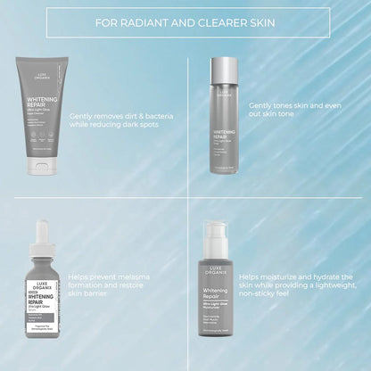 Luxe Organix Whitening Repair Ultra Light Glow Bundle