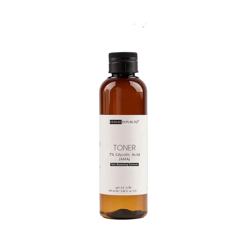 Dermorepubliq 7% glycolic acid (aha) skin renewing toner