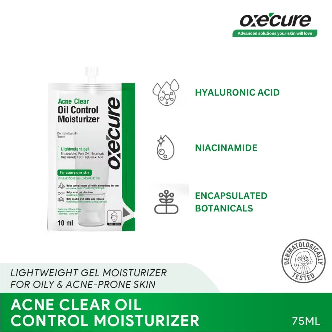 Oxecure Acne Clear Oil Control Moisturizer - 10ml