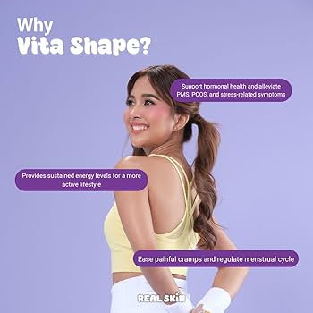 Real Skin Vita Shape Mango Flavor 60 Gummies