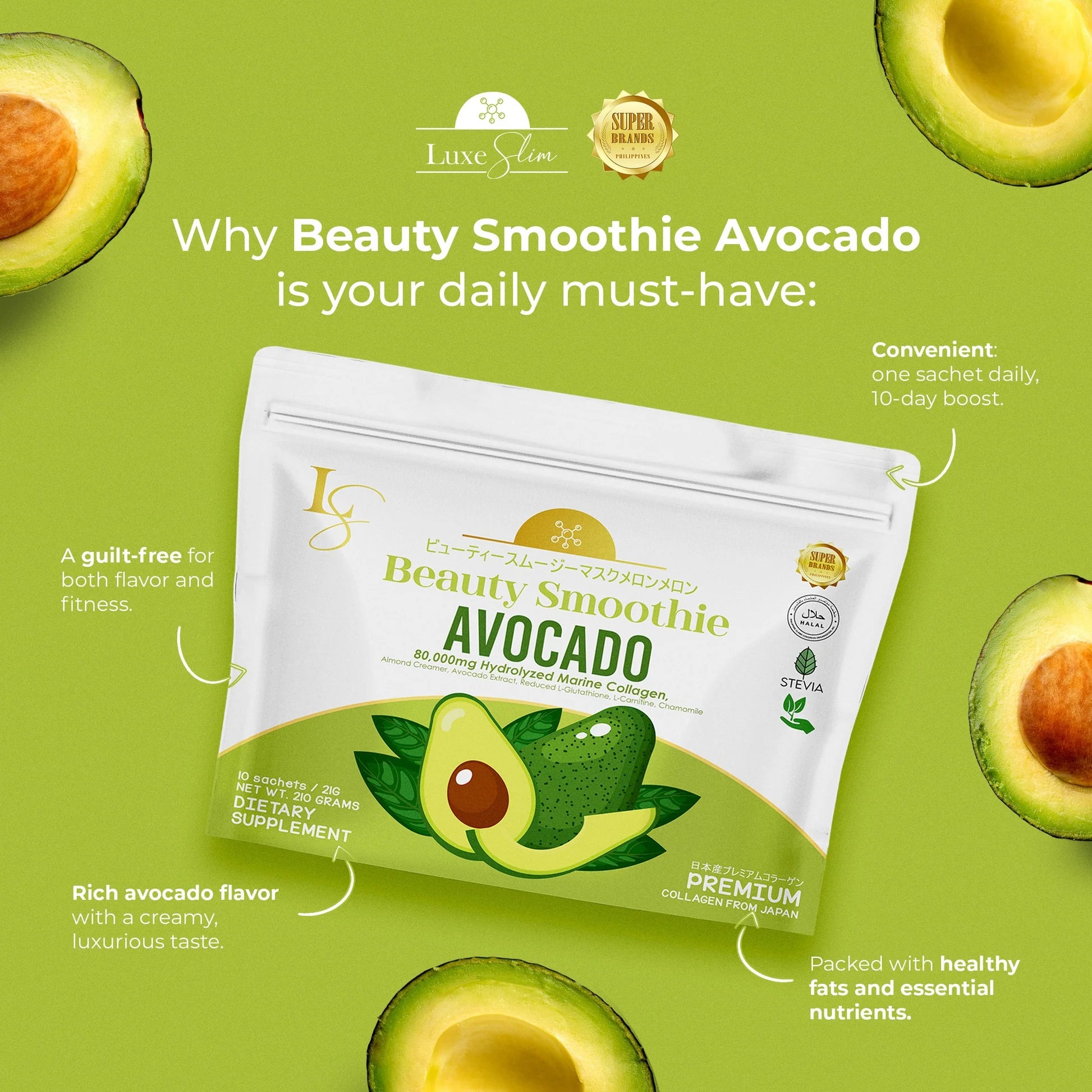 Luxe Slim Avocado Drink