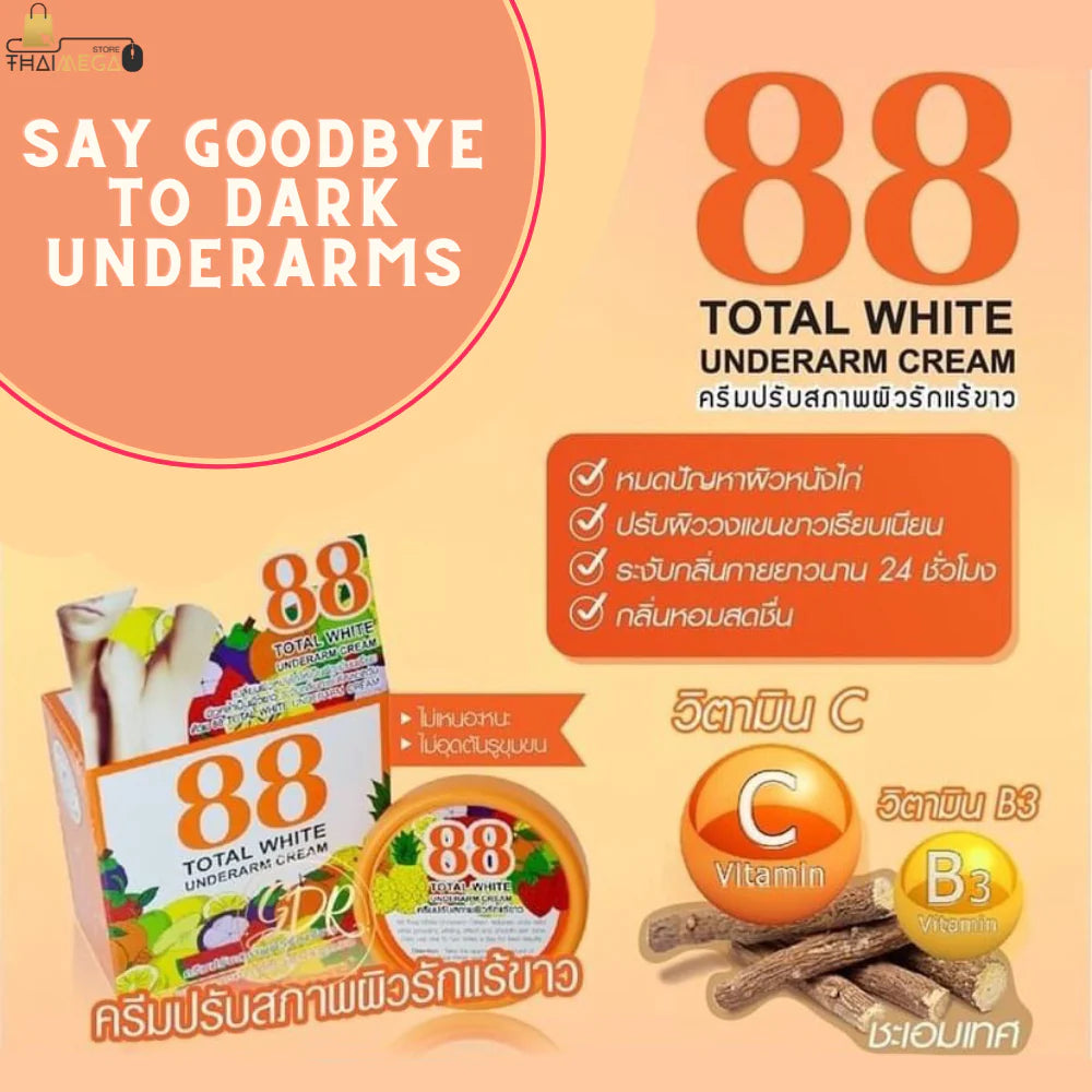 88 Total White Underarm Cream