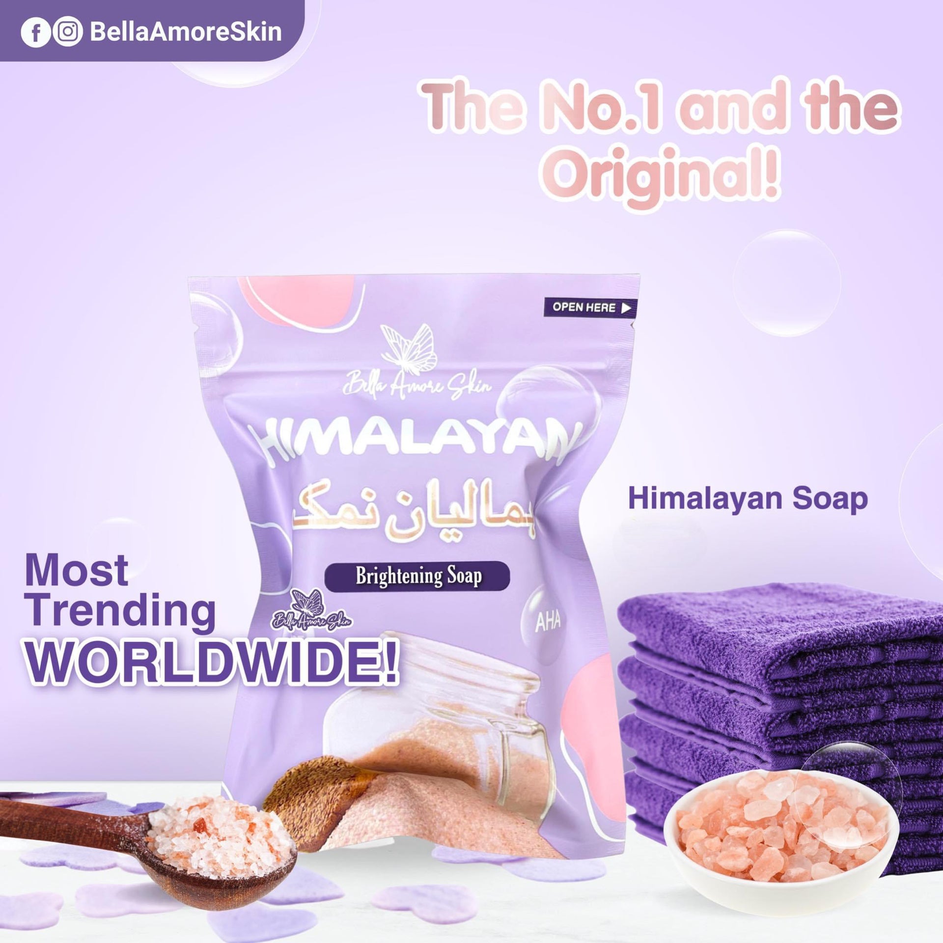Bella Amore Skin Himalayan Brightening Soap