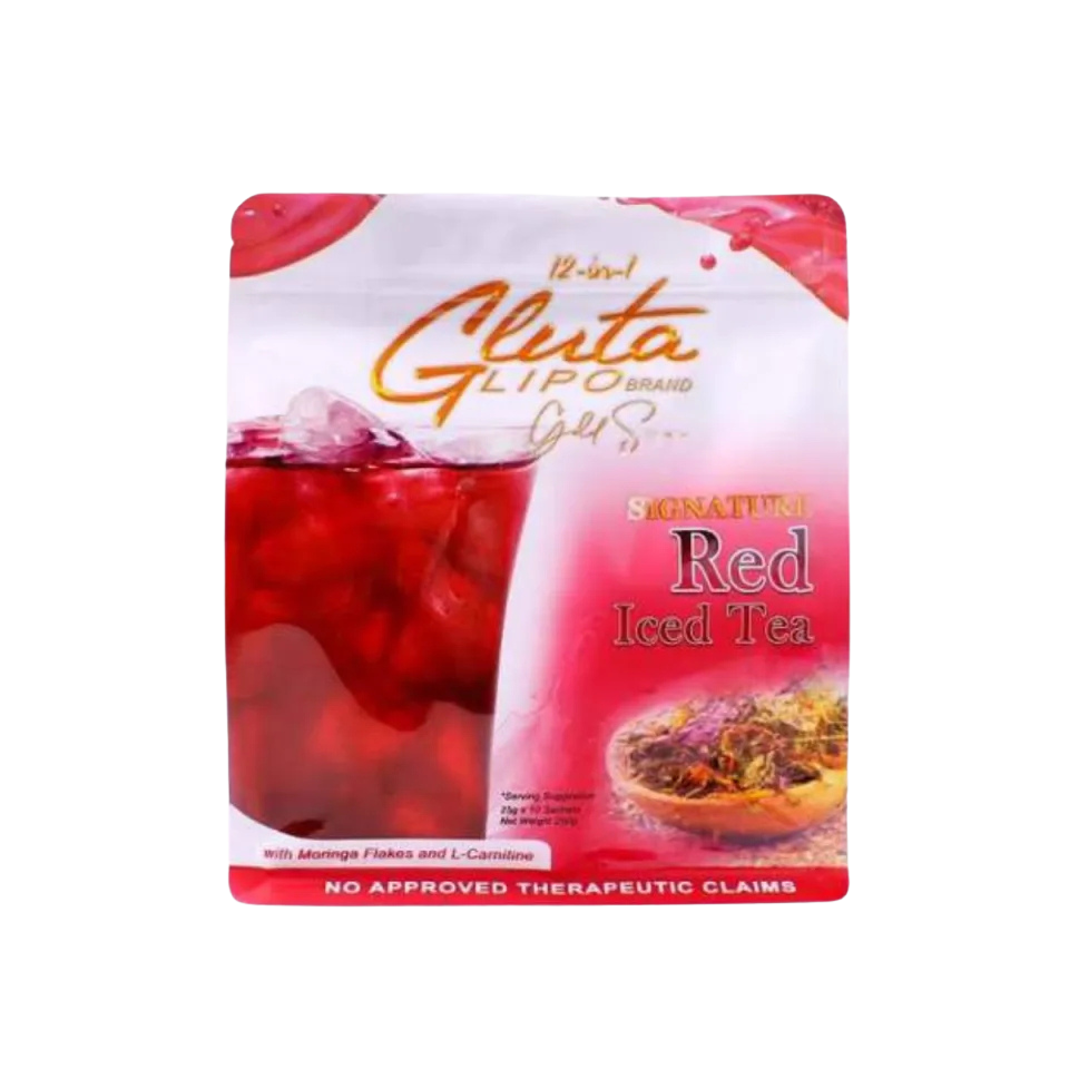 GlutaLipo Signature Red Iced Tea