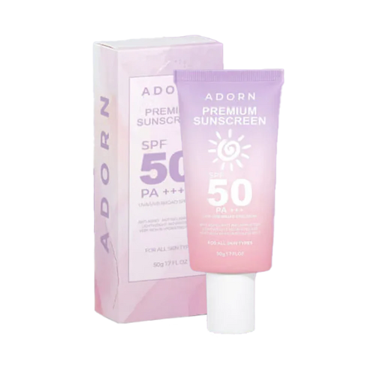 Adorn by Calmskin Premium Sunscreen SPF 50 PA+++ 50g