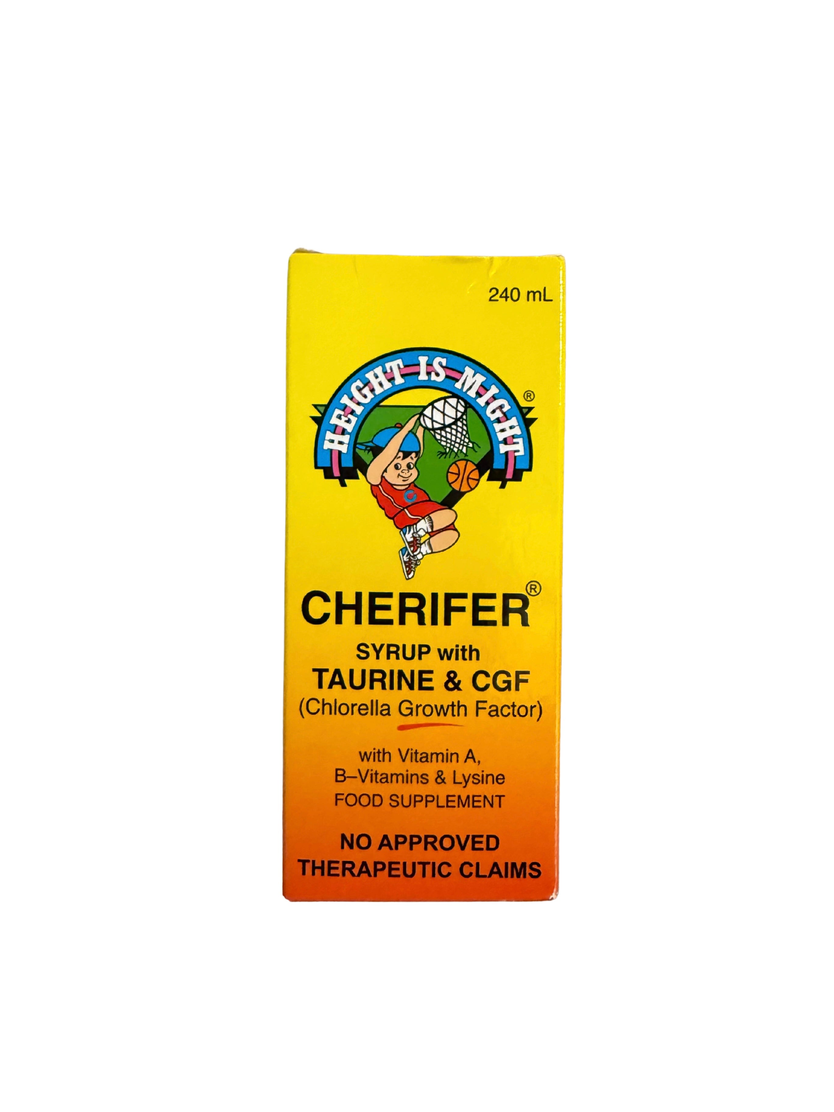 Cherifer Syrup with Taurine & CGF 240ml