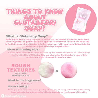 Bella Amore Skin Gluta Berry Soap 135g