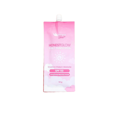 Transformed Skin Honest Glow Daily Sunscreen SPF 50