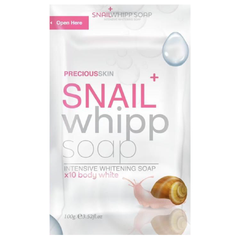 Precious Skin Snail Whipp Soap 120g