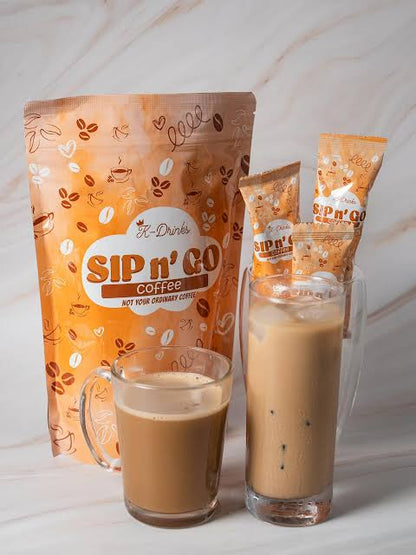 K-Beauty Sip N Go Coffee 10 Sachets
