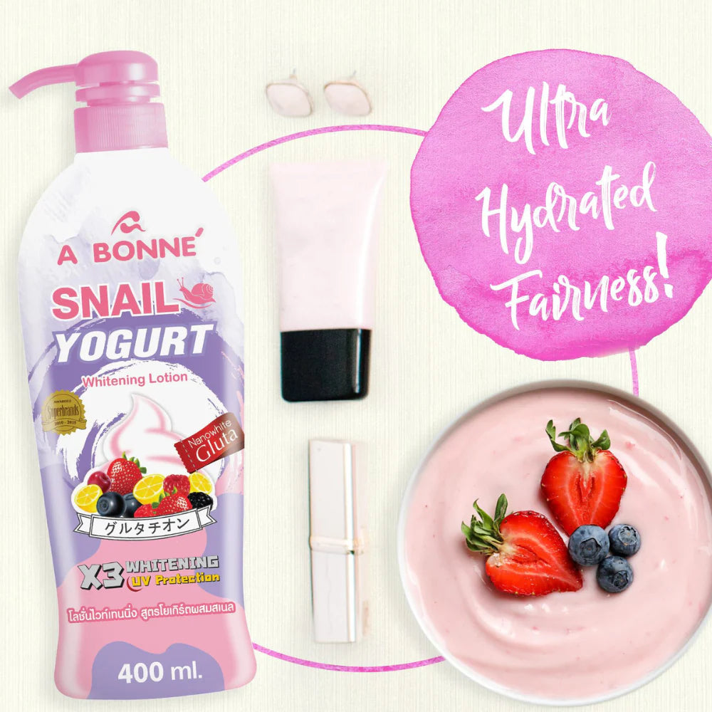 A Bonne Snail Yogurt Lotion With NanoWhite Gluta