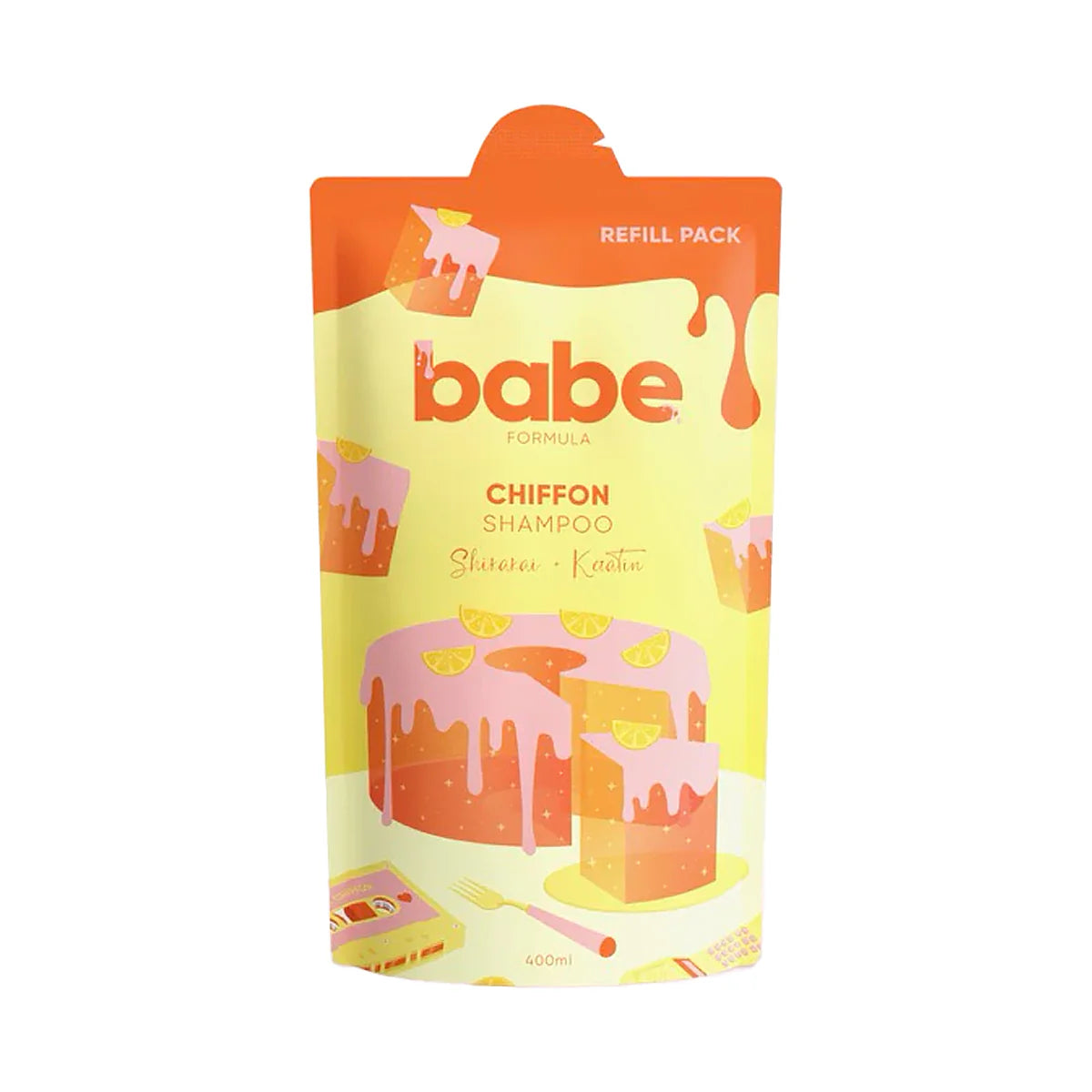 Babe Formula Chiffon Shampoo (400ml Refill Pack)