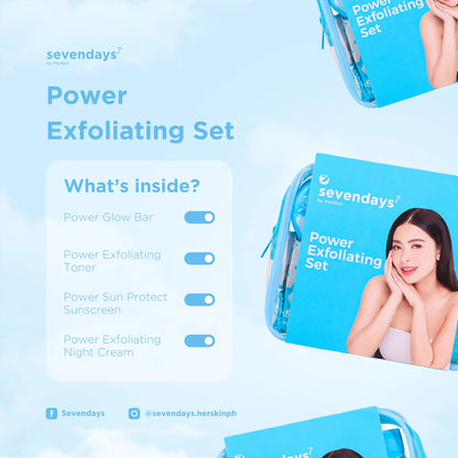 HerSkin SevenDays Power Exfoliating Set
