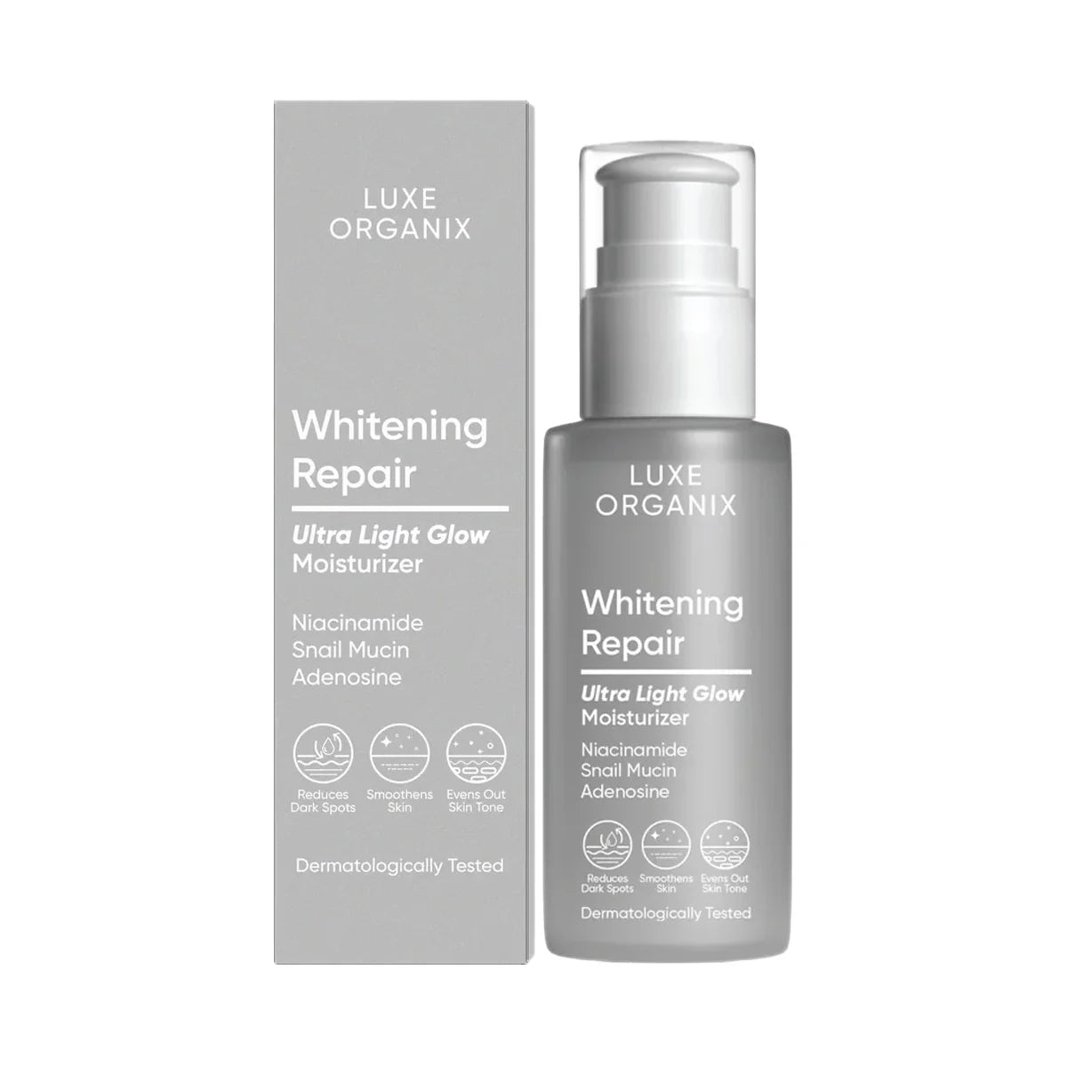 Luxe Organix Whitening Repair Ultra Light Glow Moisturizer