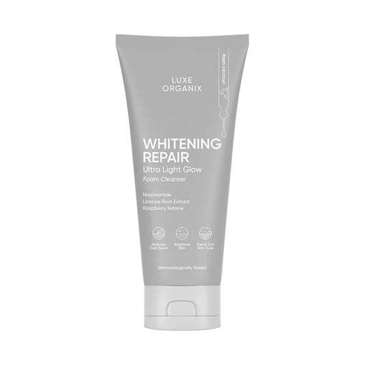 Luxe Organix Whitening Repair Ultra Light Glow Foam Cleanser