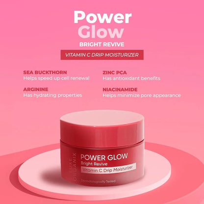 Luxe Organix Power Glow Bright Revive Vitamin C Drip Moisturizer