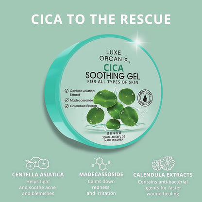 Luxe Organix Cica Soothing Gel 300ml