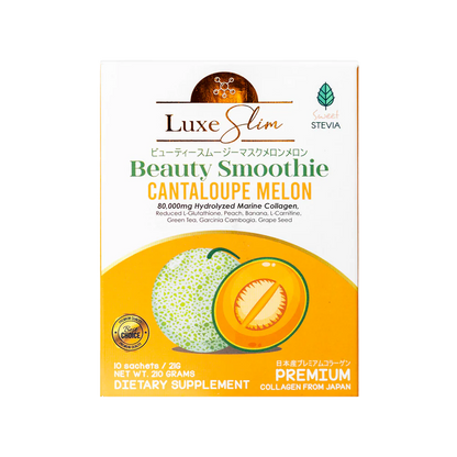 Luxe Slim Cantaloupe Melon Beauty Smoothie