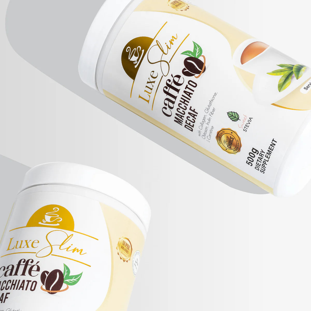 Luxe Slim Caffe Macchiato Decaf 500g