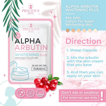 Precious Skin Alpha Arbutin 3 Plus Collagen Whitening Capsule