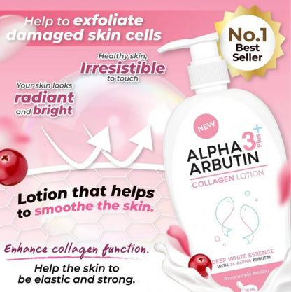 Alpha Arbutin Collagen Lotion Deep White Essence by Precious Skin Thailand 500ml