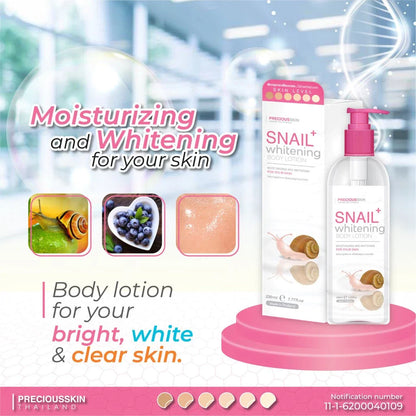 Precious Skin Snail Whitening Body Lotion 230ml