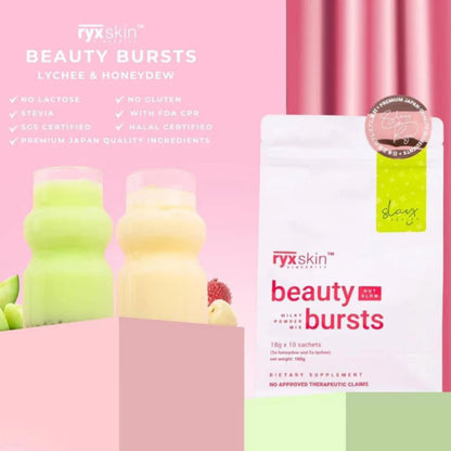 RYX Skin Beauty Bursts Gut Glow Milky Powder Mix