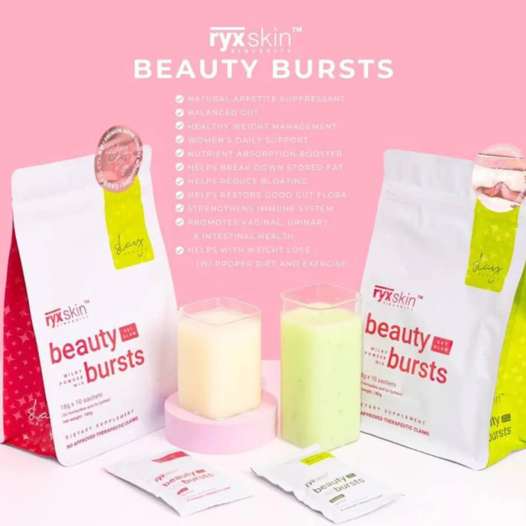 RYX Skin Beauty Bursts Gut Glow Milky Powder Mix