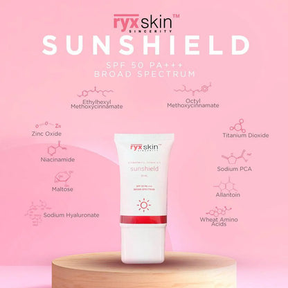 RYX Skin Sunshield SPF50 PA+++ 20mL