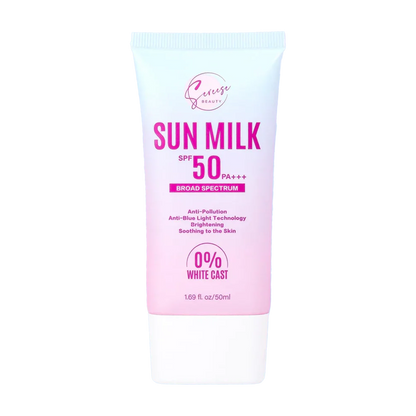 Sereese Beauty Sun Milk SPF50 PA+++ 0% White Cast