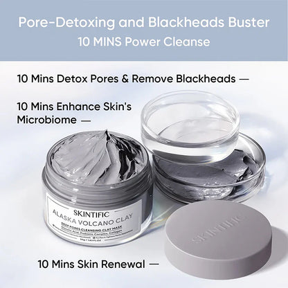 Skintific Alaska Volcano Deep Pores Cleansing Clay Mask 55g