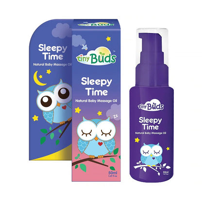 Tiny Buds Sleepy Time Natural Lavender Baby Oil (50ml)